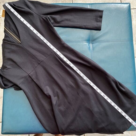 Kate Spade Darlene Sheath Black Dress size 6 Minimalist Capsule Wardrobe Career - Picture 5 of 9